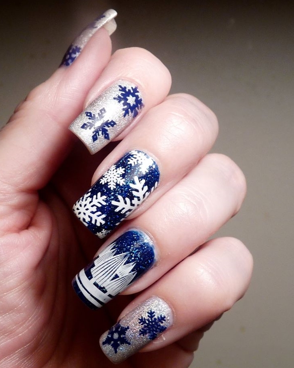 Các mẫu nail mới cực đẹp cho dịp Giáng Sinh