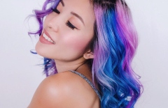 Xu hướng tóc nhuộm nửa này nửa kia cực chất