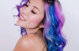 Xu hướng tóc nhuộm nửa này nửa kia cực chất