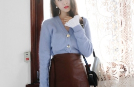 Phối đồ chất lừ với áo cardigan