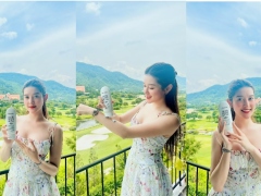 Á hậu Huyền My bày mẹo tắm trắng da body cùng với một loại kem ủ siêu hot của Hàn Quốc