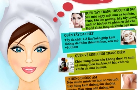5 lỗi dưỡng da mà con gái thường mắc phải