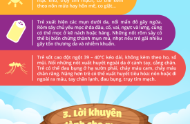 Các bệnh thường gặp của trẻ vào mùa hè