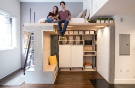 Căn hộ gác xép nhỏ đầy đủ tiện nghi