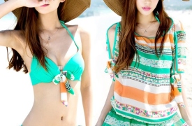 Bikini rực rỡ trong nắng