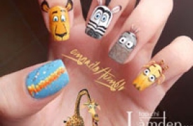 Bộ móng ấn tượng với xu hướng Pop Art 