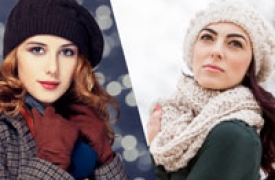 Mũ - phụ kiện quan trọng cho tóc mùa đông